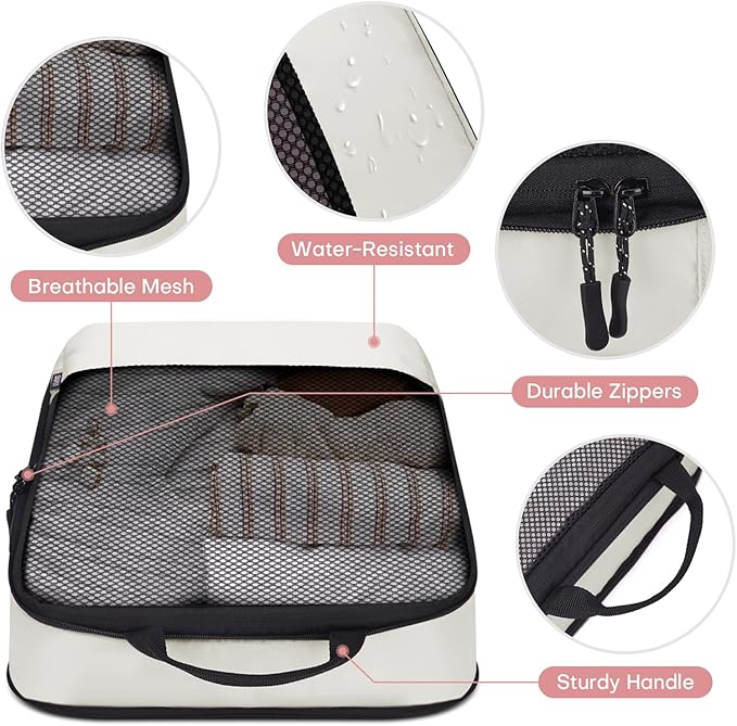 4 PCS Set Compression Packing Cubes - Image 5