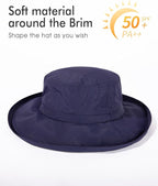 UV 50 Sun Hat for Women Wide Brim - Image 2