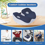 Seat Cushion, Seat Cushion for Sit Bone and Back Pain Relief, Posture Support - Image 6