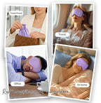 Umisleep 100% Pure Mulberry Silk Sleep Mask, 22 Momme 6A Soft Smooth Fibers - Image 8