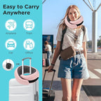 Neck Pillow Airplane, 100% Pure Memory FoamTravel Neck Pillow Travel Neck - Image 5