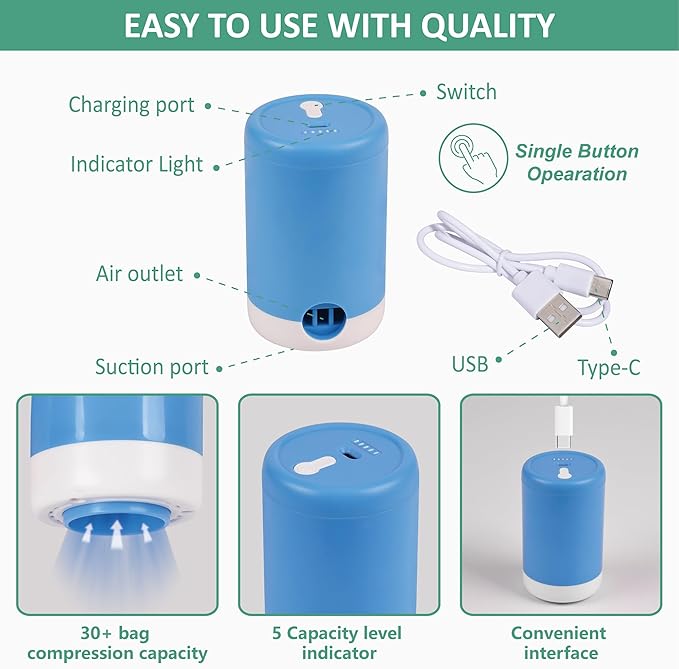 Cozy Essential 35 Pack Vacuum Storage Bags - Image 6