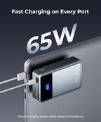 Portable Charger Power Bank - 30000mAh 65W Laptop Travel Essentials Battery - Image 2