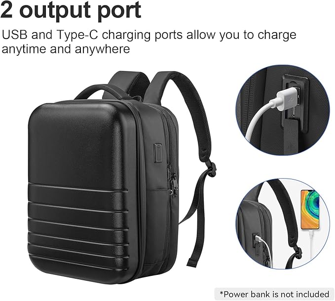 SOKOK Carry On Travel Backpack Waterproof Business Backpack Expandable - Image 5