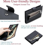 RFID Slim Passport Holder for Travel – Leather Passport Wallet for Women & Men - Image 6