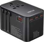 Universal Travel Adapter, VINTAR 100W GaN International Power Adapter by VINTAR