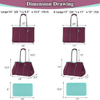 QOGiR Neoprene Multipurpose Beach Bag Tote - Image 6