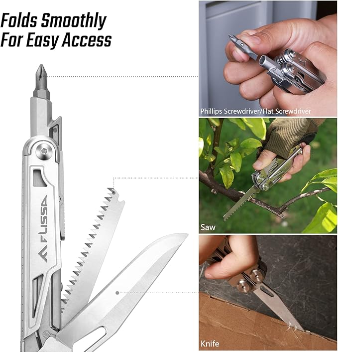 FLISSA Multitool, 16-in-1 Multitools - Image 5