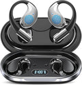 Ultra Ergonomic Open Ear Earbuds, Bone Conduction Over The Bluetooth Headphones by BUABMEQ