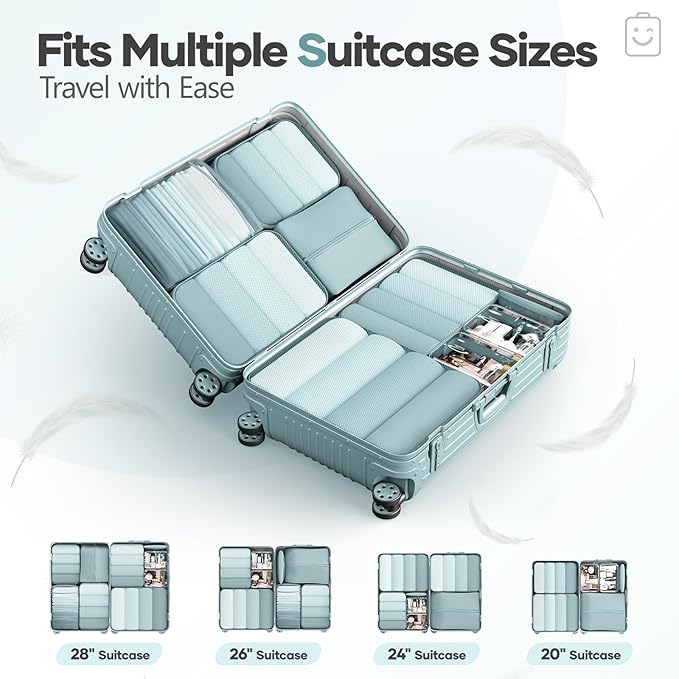 Veken 9/11 Set Compression Packing Cubes - Image 8