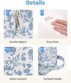 Narwey Clear Toiletry Bags for Traveling Women Men, Make Up Organizer, Skincare - Image 5