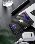 Airtag Wallet for Men, with Money Clip 11 Cards Slim Front Pocket Leather RFID - Image 9