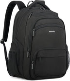Hanke College Laptop Backpack Multi-Pocket, 18-Inch Large Travel Backpack by Hanke