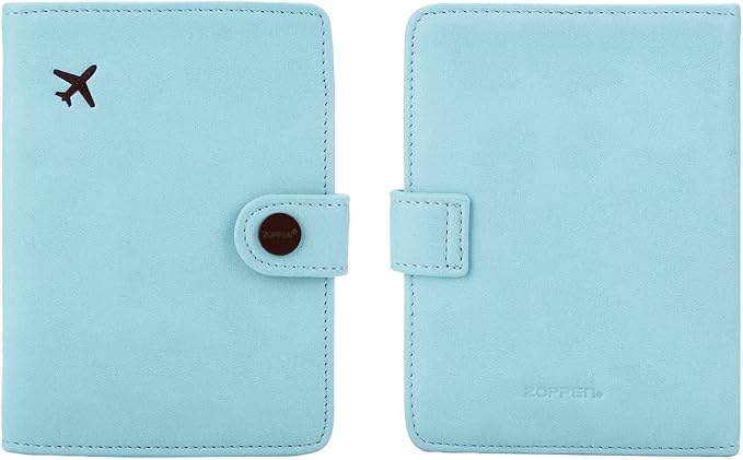 ZOPPEN Passport Holder Women, Passport Cover Travel Wallet Rfid Blocking - Image 5
