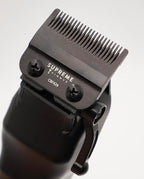 Supreme Trimmer Pro Clipper Lite | 210 Min Run Time Professional Hair Cutting Tool Set + Hair Comb, Scissors & Fade Blade | STC5000