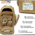 Diaper Bag Backpack for Dad, DBTAC Large Baby Nappy Bag for Men w/Changing Mat - Image 5