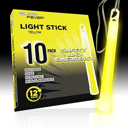 Glow Fever Emergency Safety Military Grade Glow Sticks, Hurricane and Survival - Image 2