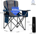 FAIR WIND Oversized Fully Padded Camping Chair - Image 3