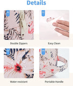 Narwey Clear Toiletry Bags for Traveling Women Men, Make Up Organizer, Skincare - Image 5