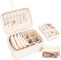 2 Layer Portable Jewelry Box, Large Jewelry Travel Case by Unknown