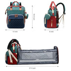 Diaper Bag, Backpack with Changing Station, Waterproof Baby Bag - Image 7
