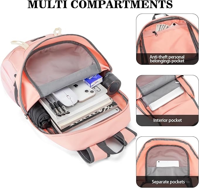 Hiking Backpack, Large 35L Travel Backpacks - Image 2