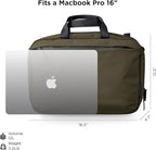 ALPAKA Elements Tech Brief Pro 12L -3-in-1 Recycled Fabric Laptop Briefcase - Image 2