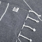 Cotton Turkish Beach Towels (39 x 72 inch ( Beach towel - 4 PACK ) / Grey)