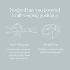 Nodpod Gentle Pressure Silk Sleep Mask | Patented Light Blocking Design - Image 6