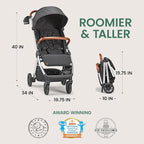 Bombi Bēbee V2 Lightweight Baby Stroller - Image 2