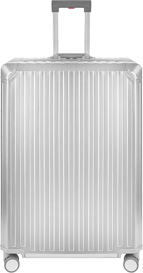 X2 All Aluminum Luggage Suitcase 3 Sizes TSA Lock Carry On Silver - Image 4