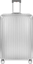X2 All Aluminum Luggage Suitcase 3 Sizes TSA Lock Carry On Silver - Image 4