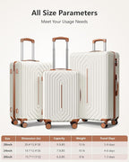28 inch Luggage Hardside and Lightweight Suitcase - Image 8