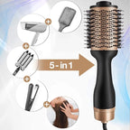 One-Step Professional Hair Dryer Brush, Volumizer, Straightener and Curler by JONIK BEAUTY AND FASHION!