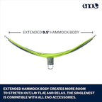 ENO, Eagles Nest Outfitters SingleNest Lightweight Camping Hammock - Image 2