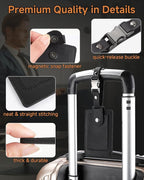 Premium Genuine Leather Luggage Tags - Image 4