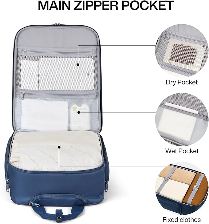 Hanke Softside Expandable Underseat Carry On Luggage - Image 6
