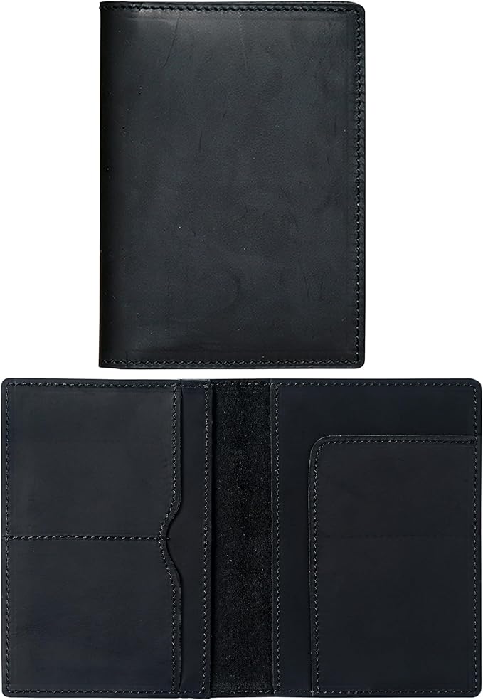 HIFA Leather Passport Holder, Handmade Passport Cover by HIFA