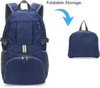 Yaopeing Lightweight Backpack, 25L Foldable Hiking Packable, Water Resistant - Image 5