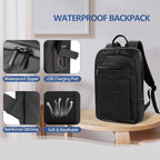 Backpack for Men Women Lightweight Business Laptop Backpack for 15.6 Inch - Image 6
