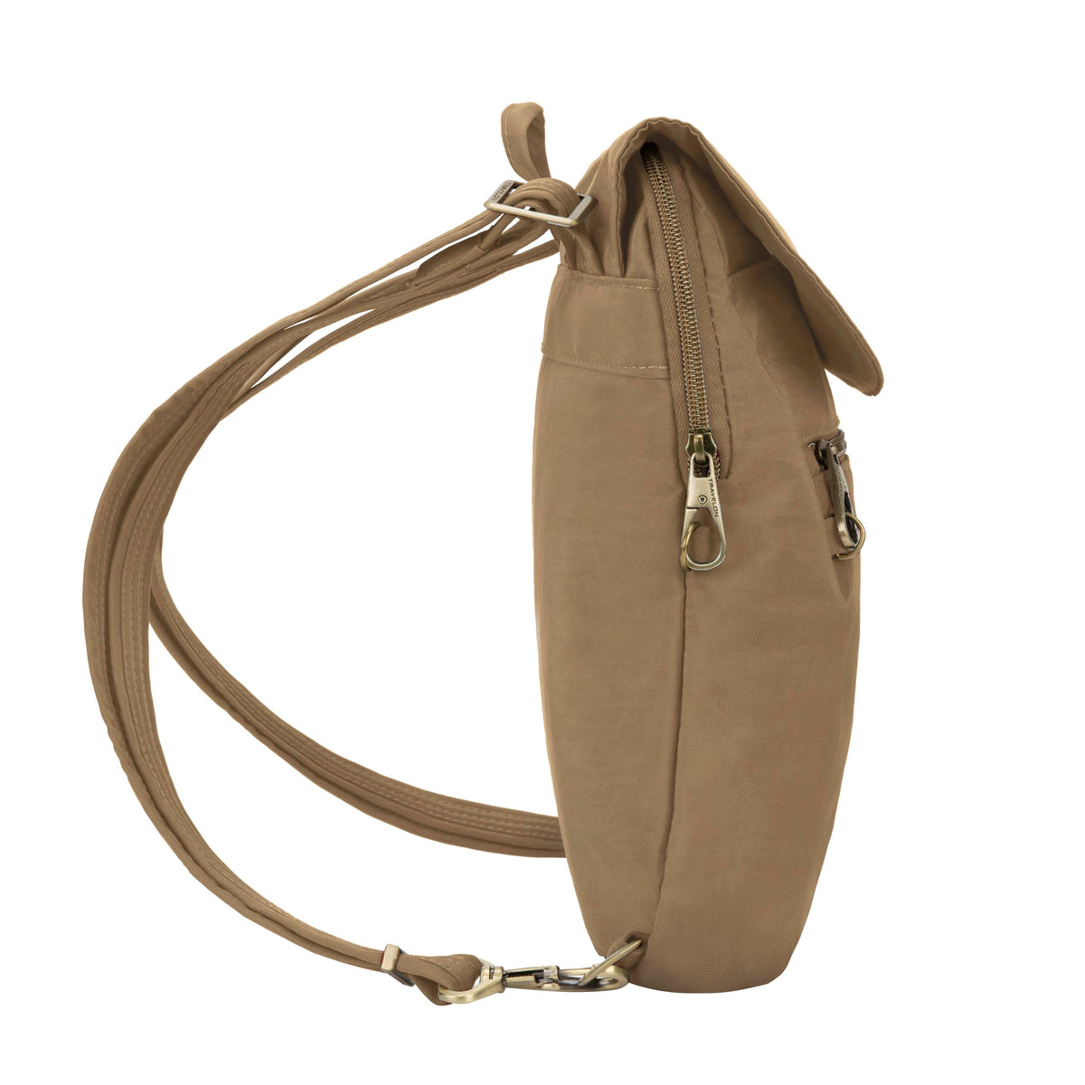 Anti Theft Signature Slim Backpack (One Size / Latte)