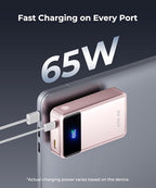 Portable Charger Power Bank - 30000mAh 65W Laptop Travel Essentials Battery - Image 2