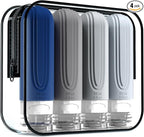 Travel Bottles for Toiletries, Tsa Approved 3oz Travel Size Containers BPA Free by Mrsdry
