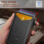 BULLIANT Men Wallet, Money Clip Wallet Slim - Image 4