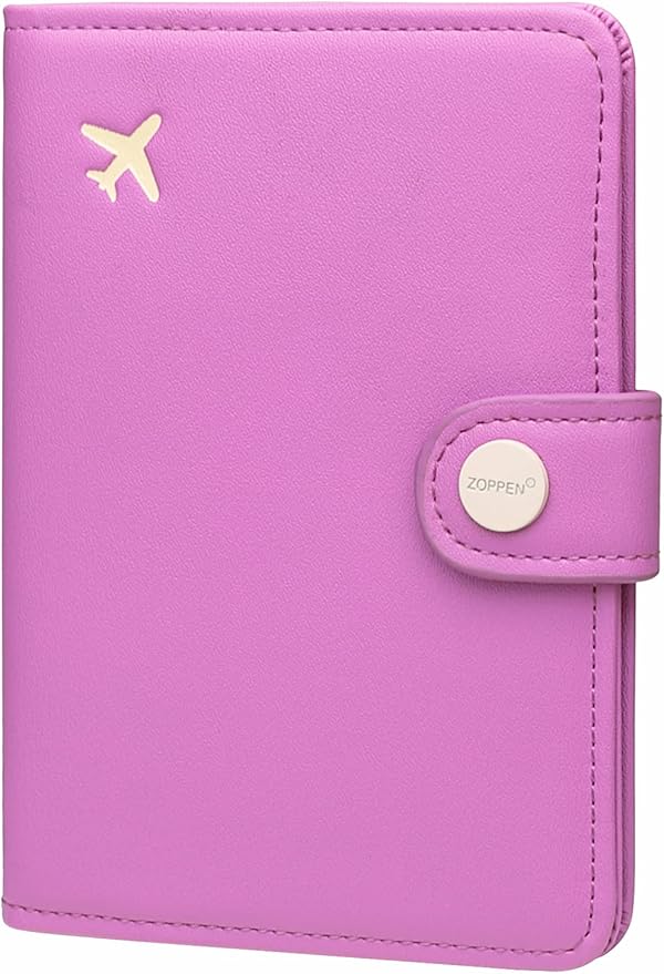 ZOPPEN Passport Holder Women, Passport Cover Travel Wallet Rfid Blocking by Zoppen