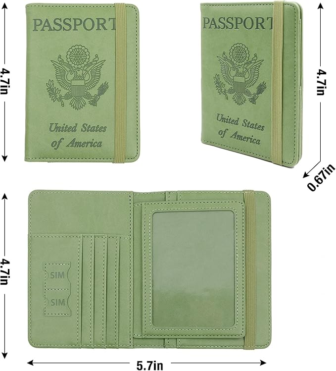 Melsbrinna RFID Passport Holder - Image 4