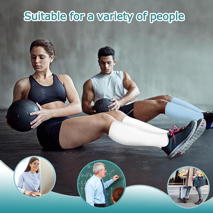 ACTINPUT 8 Pairs Compression Socks - Image 4