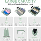 Cipway Compression Packing Cubes Mesh, Lightweight Luggage Organizer Bags - Image 5