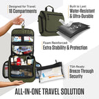 VENTURE 4TH Hanging Travel Toiletry Bag - Image 5