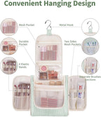 Narwey Striped Hanging Travel Toiletry Bag - Image 2